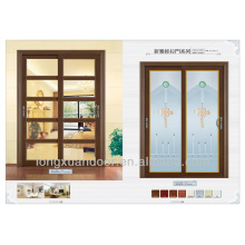 Perfect design interior frosted glass doors